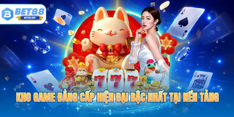 Kho game đẳng cấp hiện đại bậc nhất tại nền tảng