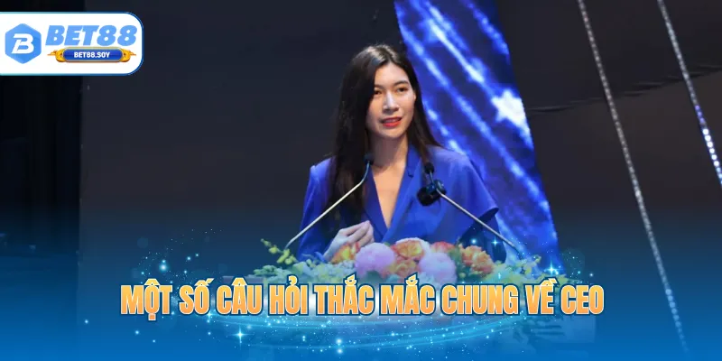 Một số câu hỏi thắc mắc chung về CEO