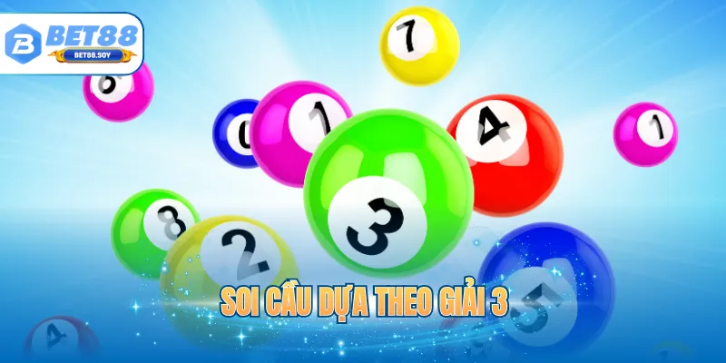 Soi cầu dựa theo giải 3